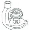 John Deere 830 Water Pump