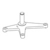 photo of Used on John Deere models with adjustable swept back axles: 302 below 341648, 401B below serial number 341648, 2440 below serial number 340999, 2640 below serial number 340999, 301A below serial number 341648. This Center Steering Arm (Bellcrank) replaces those marked R71081