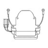 photo of For tractor models (3020 with air), (4000, 4020 with air and SN# 250001-263481), (4320 with air and SN# up to 019504), (4520 with air), (4620 with air and SN# up to 014117), (5020 with air and SN# 030329 and up), (6030 with air), (7020 with air and SN# up to 002263), 350C, 350D, 355D, 450E, 455E, (544, 544A both Duboque SN# 121500 and up or Welland SN# 85200 and up), 550B, 555, 555B, (570, 570A with engine SN# 130706 and up), (644, 644A with engine SN# 280001 and up), (646 SN# up to 223644), 690, 690A, (690B SN# up to 003872), 693B, (740 with cab and SN# up to 003872), 180, 202, 303, 329DH, 329GH, 329HC, 329HF. Replaces AT29926.