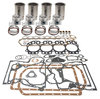 photo of 4-Cylinder Gas, 125 CID. 3-3\8 inch standard bore, 3-7\16 inch overbore supplied. Basic Engine Kit, less bearings. Contains sleeves, pistons and rings, pins, overhaul gasket set. For tractor models B, IB, C, CA, B125.