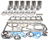 photo of For D17 with engine serial number 113009 to 119937 (not for engine serial number 117087 to 117104) with 262 CID 6-cylinder diesel engine. This basic kit contains a sleeve and piston kit with rings, pins and retainers, and an overhaul gasket kit. No bearings.
