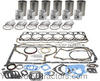 photo of Basic Engine Kit. For 301 CID 6 cylinder 6491-649T series diesel engines. 3-7\8 inch standard bore, 30 degree exhaust valve face angle. Kit contains: sleeves, pistons and rings, pins and retainers, and gasket sets. For tractors: 7010, 7020, 8010. For 200, 7000.