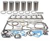 photo of For 4010, 4020. 6-Cylinder Diesel, 381 CID. 4-1\8  Standard Bore, 4-1\4  Overbore Supplied. 3-Ring Piston, Keystone Top Compression Ring. Basic Engine Kit, less bearings. Contains sleeves and sleeve seals, pistons and rings, pins and retainers, pin bushings, connecting rod bolts, complete gasket set, crankshaft seals. Used only on blocks marked R40930. For 4010 Series, 4020 Series.