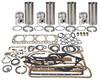 Farmall OS6 Basic Engine Overhaul Kit, Less Bearings with Stepped Head Pistons