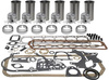photo of For tractor models 560 serial number 36694 and up and 660 serial number 38982 and up. (C263 CID Gas 6-cylinder engine. Stepped head pistons.) Kit contains sleeves and sleeve seals, pistons and piston rings, pins and retainers, complete gasket set with crankshaft seals. ENGINE BEARINGS ARE NOT INCLUDED. IMPORTANT: Specify the part numbers on your old intake and exhaust valves to ensure that correct replacements are sent. YTO BEKH1170A-LCB.