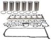 photo of BASIC In-Frame Overhaul Kit. 6-Cylinder Diesel, 329 CID. Contains sleeves, 3 ring pistons, rings, pins, valve grind gasket set, and oil pan gasket. Piston pin diameter 1-3\8 inches. 4.02 inch standard bore. 4.330 inch stroke. O-Ring grooves are in the block, not on the sleeves. For engines with pistons marked AR78310 or AR77762. For 2840 and 4030, both with engine serial number 277550 and up. For replacing connecting rod bolts, order R74194 for 2.125 inch bolts, or R80033 for 2.325 inch. Bolts are not included.
