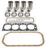 photo of 134 CID 4 cylinder gas 3-1\2 inch overbore. Kit contains: sleeves, pistons, rings, pins and retainers, valve grind gasket set, oil pan gasket. For tractor models 2000, 501, 600, 601, 700, 701.