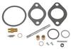 photo of Basic carburetor repair kit contain needle float valve, throttle shaft, float lever shaft and gasket set. Sold with stainless steel, hard chrome needle. Carburetor manufacture number DLTX53 and AA3154R. For model A.