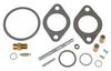 photo of Basic carburetor repair kit contains needle float valve, throttle shaft, float lever shaft and gasket set. Sold with stainless steel, hard chrome needle. Carburetor manufacture number DLTX34, AB2711R. For B