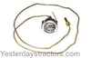 photo of For tractor models: NAA, Jubilee, 600, 601, 700, 701, 800, 801, 900, 901, 2000, 4000. All 4-Cylinder before 1964 (except Majors). Temperature Gauge, 2 inch face diameter. Approximately 41-1\2 inches capillary lead length, 5\8 inch x 18 UNF fitting with 1\2 inch NPT pipe bushing. Replaces FAD10883A, and C3NN18287A. NOTE: The probe on this gauge is 0.374 inches in diameter. Some early heads had a smaller opening. Verify before ordering.