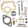 photo of For tractor models H, HV and 4 (Distl.) with OEM# 45108DB. Contains the following parts for a Major Overhaul with instructions. Includes: gaskets, needles, seats, shafts, springs, and mixture screw. Does not include float.
