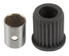 photo of Bushing assembly, upper consists of a rubber splined piece with a metal bushing. Fits many Ford Tractors 1965 and up, with power or manual steering. Replaces C5NN3517A, 81811803, 83903807, D5NN3517A