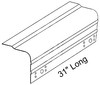 photo of 31 inches long. For tractor models 3600, 3610. Additional $10 shipping due to size. Sheet metal parts may or may not come painted as pictured (unless the description states the color). They often come with only a primer coat of paint.