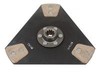 photo of 10-Spline, 1 inch Hub, Button\Pad Type Facing. For tractor models 2000, 3000, 4000, 4110.