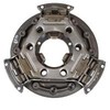 photo of Pressure plate assembly, 11 inch single clutch. Three finger, 6 mounting bolt holes. For tractor models 2000, 2100, 2110, 2120, 2300, 2600, 2610, 3000, 3055, 3100, 3110, 3120, 3190, 3300, 3310, 3330, 3400, 3500, 3600, 3610, 4000, 4100, 4200, 4400, 4410, 4500, 5000, 5100, 5200. Replaces C9NN7563D, C9NN7563E, D0NN7563A