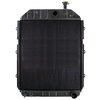 photo of This radiator fits the following tractor models: 8700 and 9700. The core measures 24 13\16 inches high and 22 1\8 inches wide and has 4 rows of tubes. Replaces part numbers: D5NN8005P and D5NN8005S.
