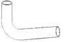 Ford 5700 Radiator Hose Upper