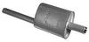 photo of Oval Muffler, Aluminized. Inlet 2-3\8 inch inside diameter. Outlet 2-1\2 inch outside diameter, 38 inches overall length. For 7000.