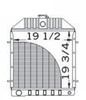 photo of Core size 19.5  wide, 19.750  high. For tractor models (1845 SN# 9855225 and up), 1845B, 1845S, 480D, 480LL, 580SD, 580D, 584D, 585D, 586D.