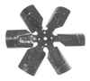 photo of Fan Assembly, 6 Blade, 16 inch outside diameter, metal, .625 inch pilot hole, 4 mounting holes in 2.5 inch circle. For AG and Industrial models 1965 and later; 2000, 230, 231, 2310, 233, 234, 2600, 2610, 2810, 2910, 3000, 333, 334, 335, 340, 3400, 340B, 3430, 345C, 345D, 3500, 3600, 3610, 3930, 4000, 4100, 4110, 4130, 420, 4400, 445 445C, 445D, 450, 4500, 455, 455C, 455D, 4600, 4610, 4630, 5000, 515, 530A, 531, 532, 535, 540, 540A, 540B, 545, 545A, 545C, 545D, 550, 5500, 555A, 555B, 555C, 555D, 55C, 650, 6500, 655, 655A, 655D, 675.
