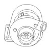 John Deere 2355 Turbocharger