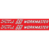 photo of This is a Mylar decal set for the Ford 661 Workmaster tractor.