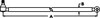 photo of A= 45.25 inch, B= 1.187 inch. For tractor models: Major, Super Major. Replaces 81717426, E1ADDN3304B, E1ADDN3304C.