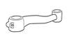 photo of Right hand steering arm fits Fordson Major, Power Major and Super Major.