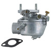 photo of For tractor models: 600, 620, 630, 640, 650, 660, 700, 740, 750, 800, 820, 840. Replaces TSX580, Zenith 13880, and Ford EAE9510D and B4NN9510A. (This Carburetor will also replace Marvel-Schebler TSX706 and TSX593 when the manifold will accommodate 2 1\4 inch mounting bolt spacing.) Uses 86531362 3\8 inch fuel line bolt. Center to center on the 2 mounting bolts is 2 5\16 inches. (For 2 3\8 see 13877)