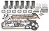 photo of For tractor models 656, 706, 2656, 2706. (C263 CID Gas 6-cylinder engine. Stepped head pistons). Kit contains sleeves and sleeve seals, pistons and piston rings, pins and retainers, pin bushings, complete gasket set with crankshaft seals, intake and exhaust valves, valve keys, guides and springs. ENGINE BEARINGS ARE NOT INCLUDED. IMPORTANT: Specify the part numbers on your old intake and exhaust valves to ensure that correct replacements are sent.