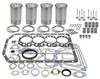 photo of Engine overhaul kit, less bearings. For 3020 gas, 4 cyl. 227 CID. To SN# 122999. Use with block numbers R33190 & R40840 only. 4-Cylinder Gas, 227 CID. 4-1\4  Standard Bore. 4-Ring Piston. Engine Overhaul Kit, less bearings. Contains sleeves & sleeve seals, pistons & rings, pins & retainers, pin bushings, complete gasket set, crankshaft seals, intake & exhaust valves, springs, guides, retainers. For 3020 Series.