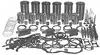 photo of 6-Cylinder Turbocharged Diesel, 404 CID. 4-1\4  Standard Bore. 3-Ring Piston, Keystone Top Compression Ring, R43120 Cylinder Head. Engine Overhaul Kit, less bearings. Contains sleeves and sleeve seals, pistons and rings, pins and retainers, pin bushings connecting rod bolts, complete gasket set, crankshaft seals, intake and exhaust valves, springs, guides, retainers. For 4520 Series.