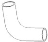 Ford 5030 Radiator Hose, Upper