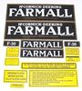 Farmall F30 Decal Set