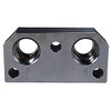 photo of Hydraulic Pump Flange, Hydraulic Manifold, Port Block is used on (M, Super M, 400, 450 Gas or Diesel), Super W6, Super W9, Super WD6, Super WD9, W6, W9, WD6, WD9, 600, 650. 3\4 inch NPT inlet and outlet. Threaded for hydraulic hose. Must use rubber hose lines.