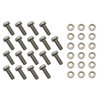 photo of Contains 18 bolt and 18 washers. Stainless Steel. For tractor models Cub, Cub Lo-Boy.