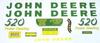 John Deere 520 Decal Set
