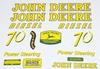 photo of Decal Set for John Deere Model 70 Diesel only.