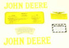 photo of Decal Set for John Deere Model L (1937-1938) only. Mylar Set.