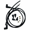 photo of 2 cylinder spark plug wire set with 90 degree boots. For the following models: A, AI, AO, AR, B, BO, BR, D, G, GP, GPO, H, L, LA, 50, 520, 530, 60, 620, 630, 70, 720, 730.