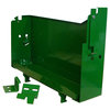 photo of This left side battery box comes WITH BRACKETS. Includes box mounting brackets, does NOT include frame brackets. Fits models 2510, 2520, 3010, 3020, 4000, 4010, 4020, 4320, 4520, 4620. Replaces AR20210, AR26617, AR34819, AR40208, AR40674. Battery box comes primed.