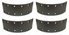 Case 1212 Brake Lining Kit, 2-1\2 Inch