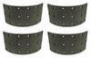 photo of Kit includes 4 linings and rivets. For tractor models 770, 780, 850, (Selectamatic 880 SN# 53001 and up), (Implematic 880, 890), 885, 950, 990, 995, 996, 1190, 1194, (1200 SN# 700001 and up), 1290, 1294, (990, 995, 996 heavy duty), 1210, 1212, 1390, 1394, (1490 less cab).