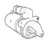 Case 1212 Starter Motor, RH Mount