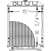 photo of Core size 15.00  wide x 16.75  high. For tractor models 970, 1070.