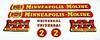 Minneapolis Moline Z Decal Set