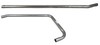 photo of Fits NAA, Jubilee, 1953-1954 with 4 speed trans. Used from muffler to tailpipe, Contains NCA5255B and NCA5263B. Can also order R1613 as a 1 piece unit.