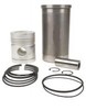 photo of For 220 CID Diesel engine (serial number 1425098 to 1591022) using 1.375 inch piston wrist pins. Contains (4) pistons, sleeves and rings. Sleeve dimensions: Barrel outside diameter 4.321 inch, flange outside diameter 4.622 inch. For FORDSON Major, Super Major.