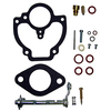 photo of This basic carburetor rebuild kit services the original Zenith design and fits the following tractor models: CC, CC-3, CC-4, CCS, CH, CI, CO, D, DC, DC-3, DC-4, DCS, DH, DI, DO, and DV. It is being used for carburetors with the numbers matching: 8964A, 8964B, 8964, and 04990AB. This kit includes: The throttle shaft, needle and seat, float lever pin, seal, and gaskets.