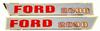 photo of This decal set contains 2 self adhesive stickers. For 2000 up to 1968. These are printed on Mylar, not die cut.